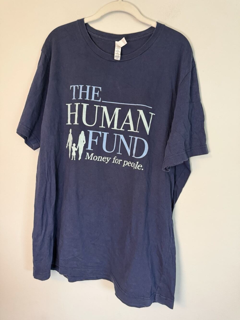 The Human Fund Seinfeld Navy Tee Men's XL